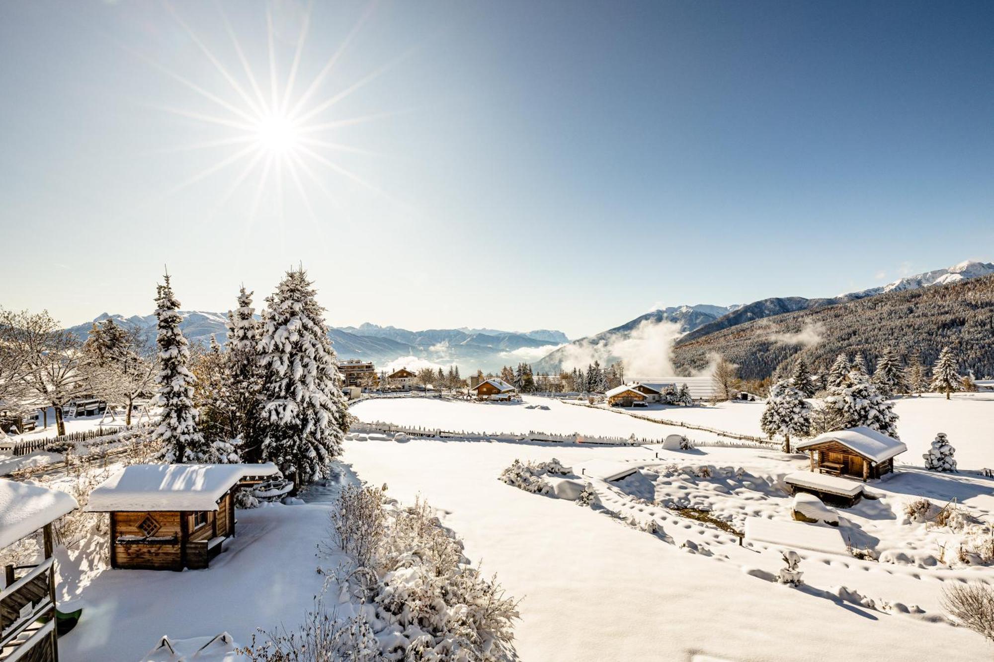 Sonnenberg Panorama Dolomites Wellbeing Hotel Maranza Buitenkant foto